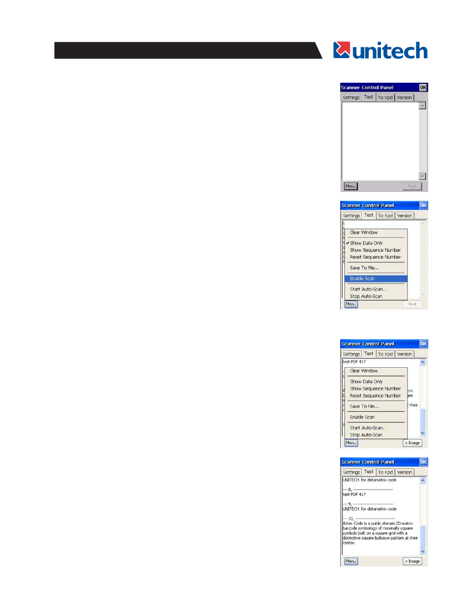 Unitech PA966 User Manual | Page 25 / 54