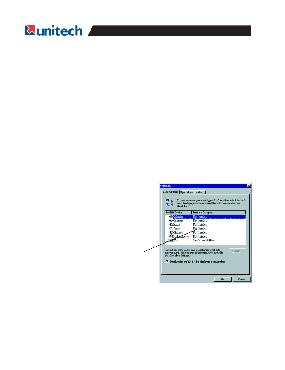 Unitech PA966 User Manual | Page 40 / 54