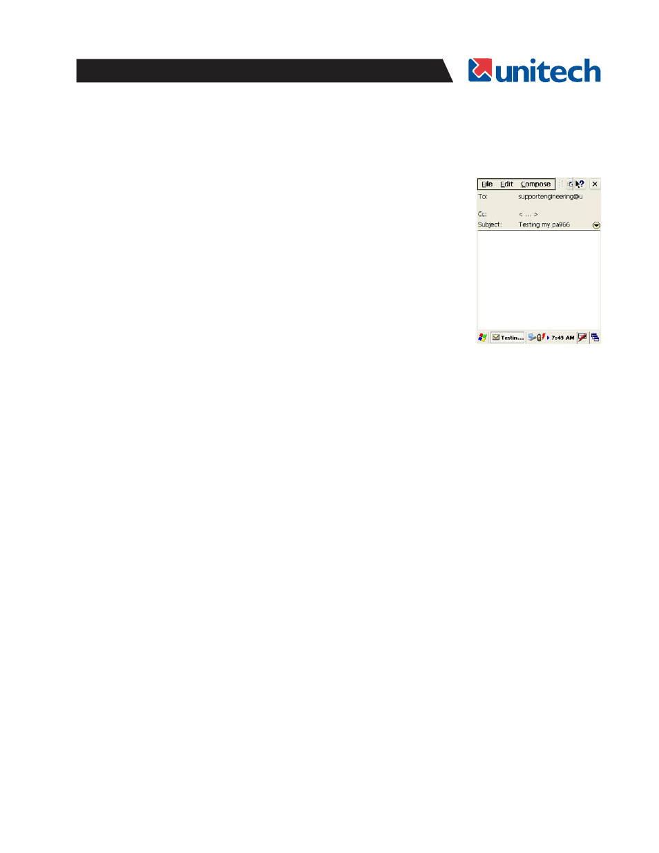 Unitech PA966 User Manual | Page 43 / 54
