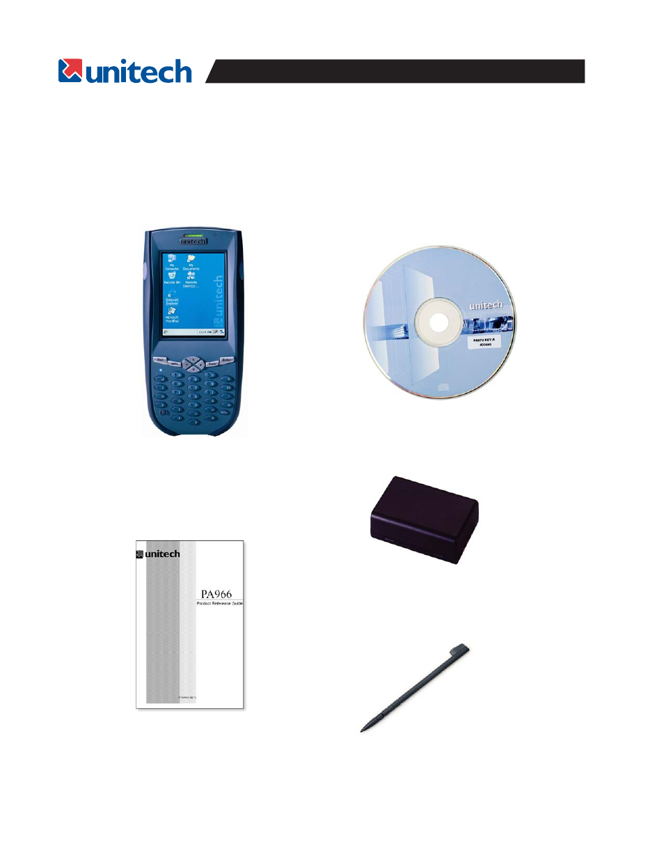 Unitech PA966 User Manual | Page 6 / 54