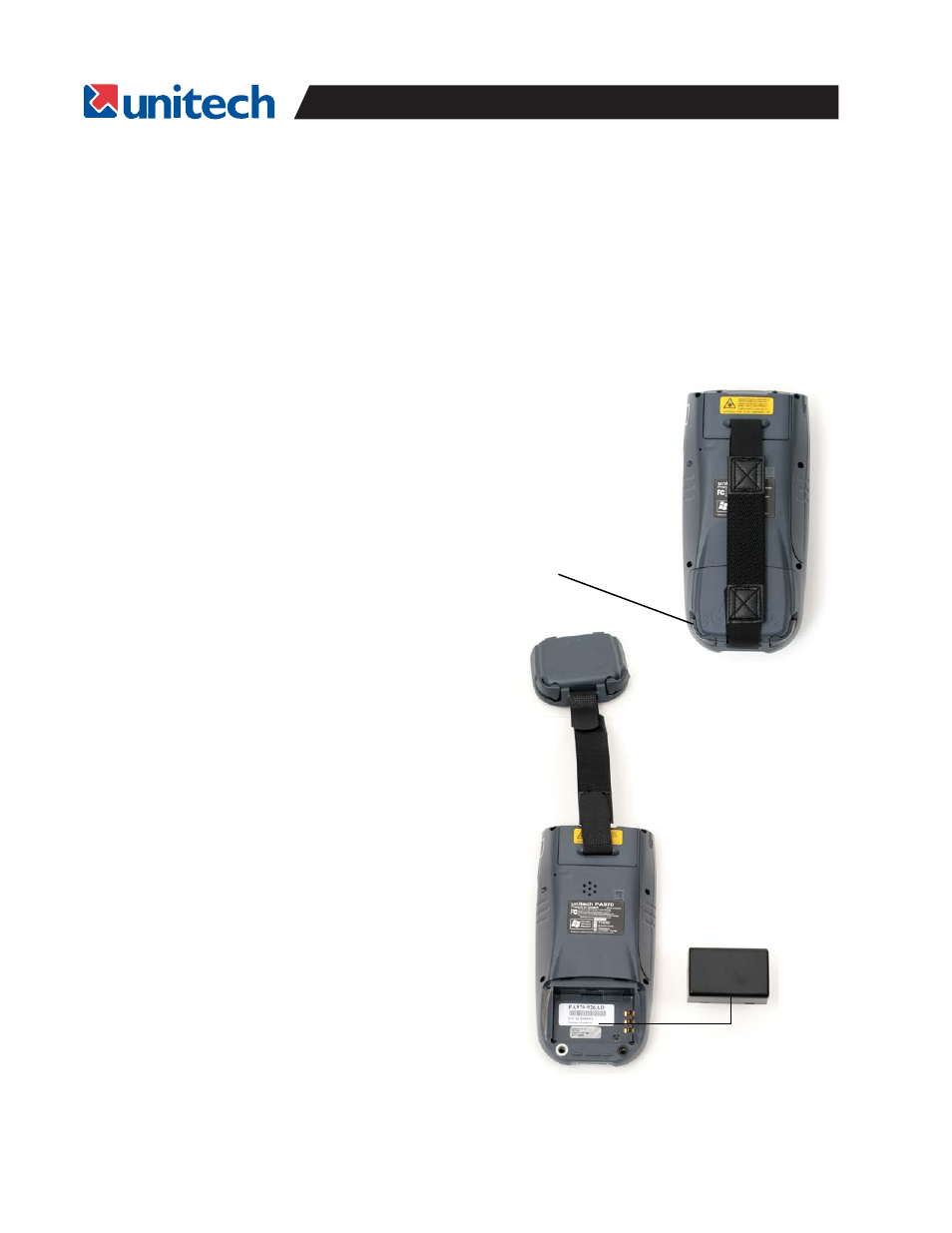 First steps with the unitech pa966 | Unitech PA966 User Manual | Page 8 / 54