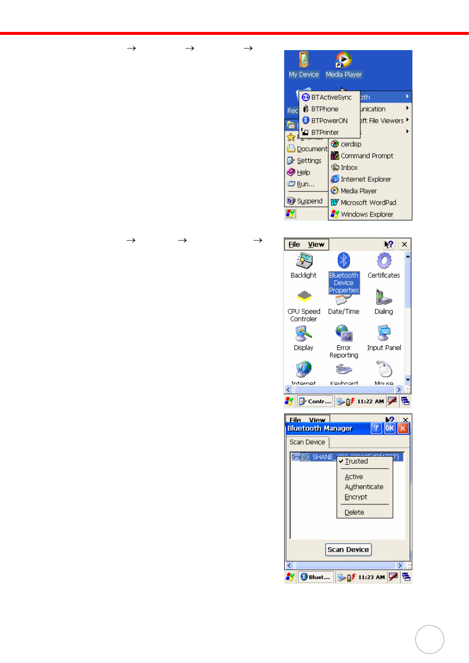 Unitech PA600 User Manual | Page 33 / 51