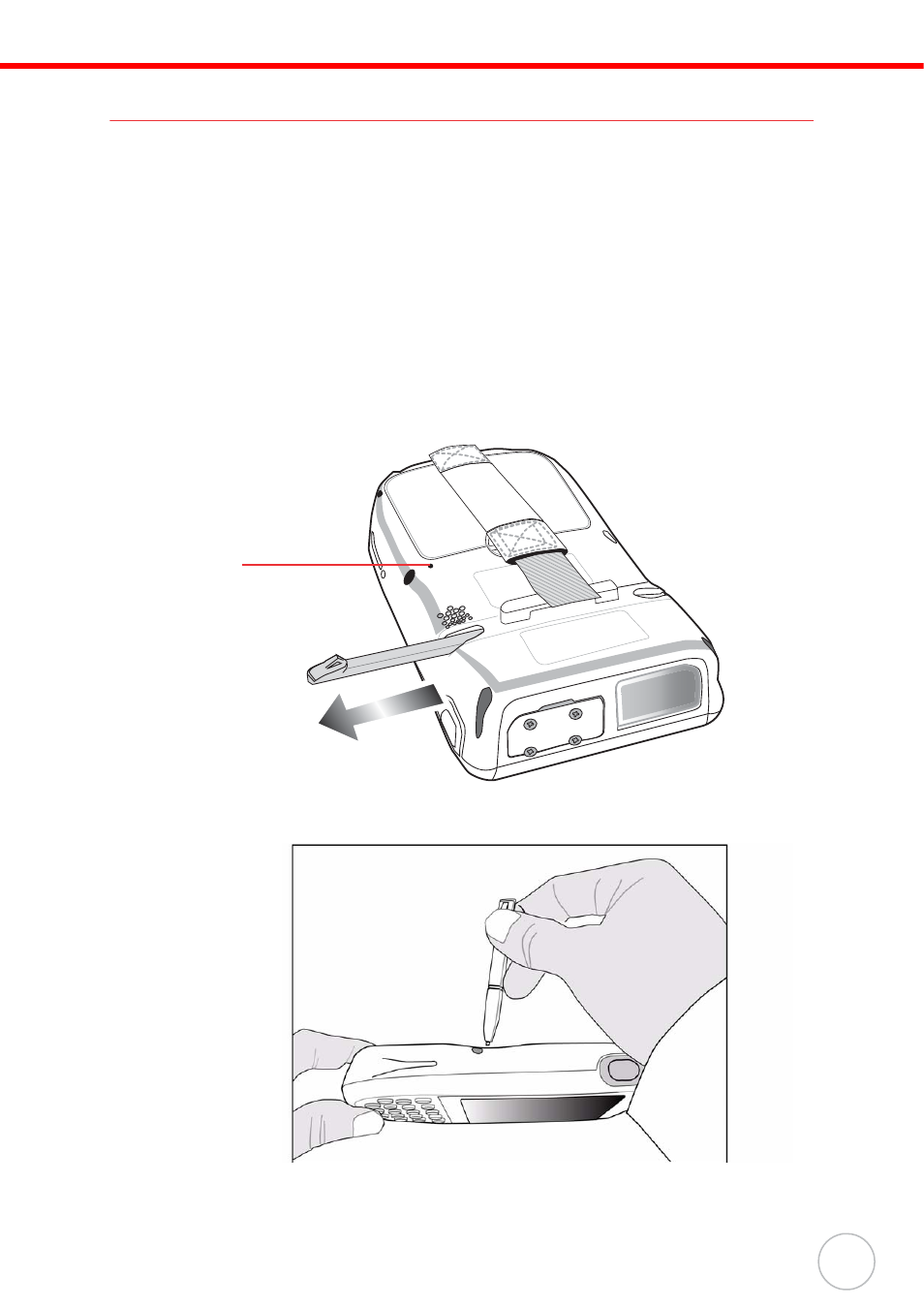 Performing a hardware reset, Performing a warm boot | Unitech PA600 User Manual | Page 49 / 51