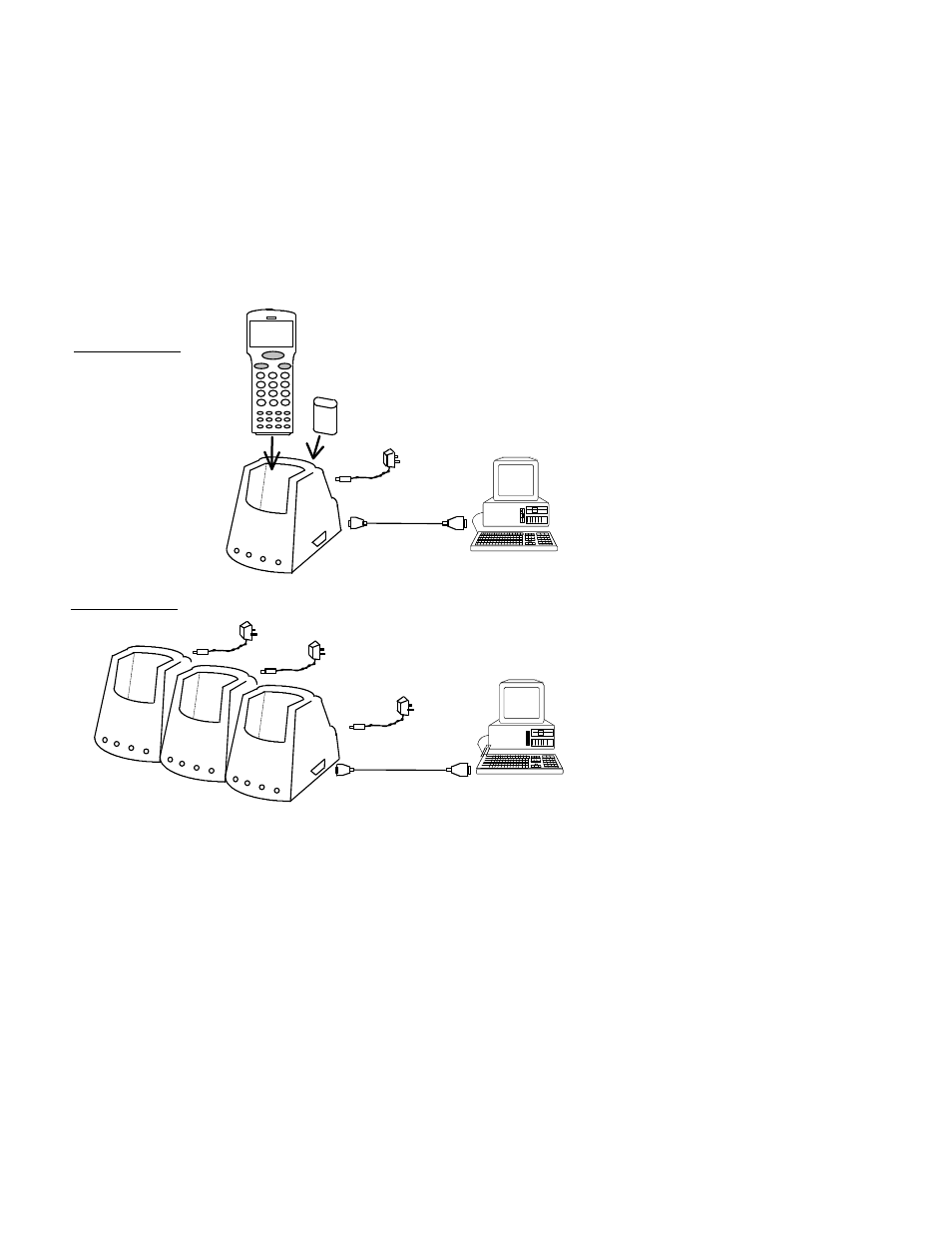 6 optional charging/communication cradle | Unitech PT600 User Manual | Page 16 / 31