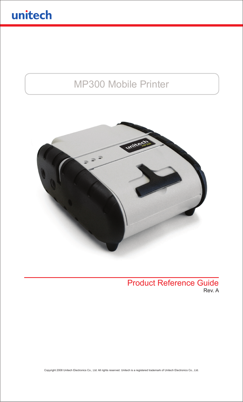 Unitech MP300 User Manual | 18 pages