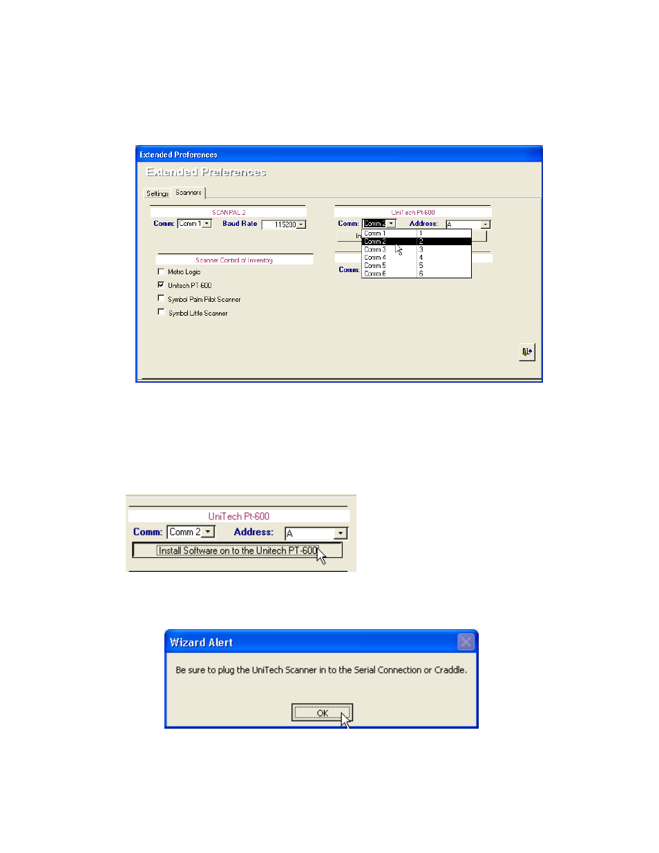 Unitech PT600/630 User Manual | Page 4 / 14