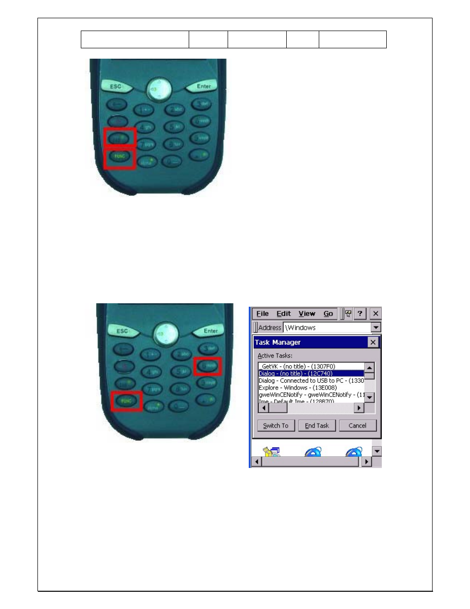 5 func + 6, 6 func + 7 | Unitech PA960 User Manual | Page 113 / 144