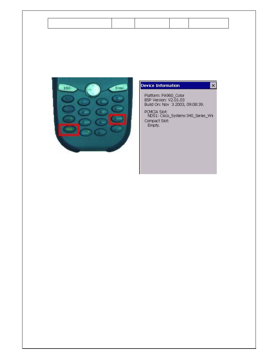 8 func + 9 | Unitech PA960 User Manual | Page 115 / 144