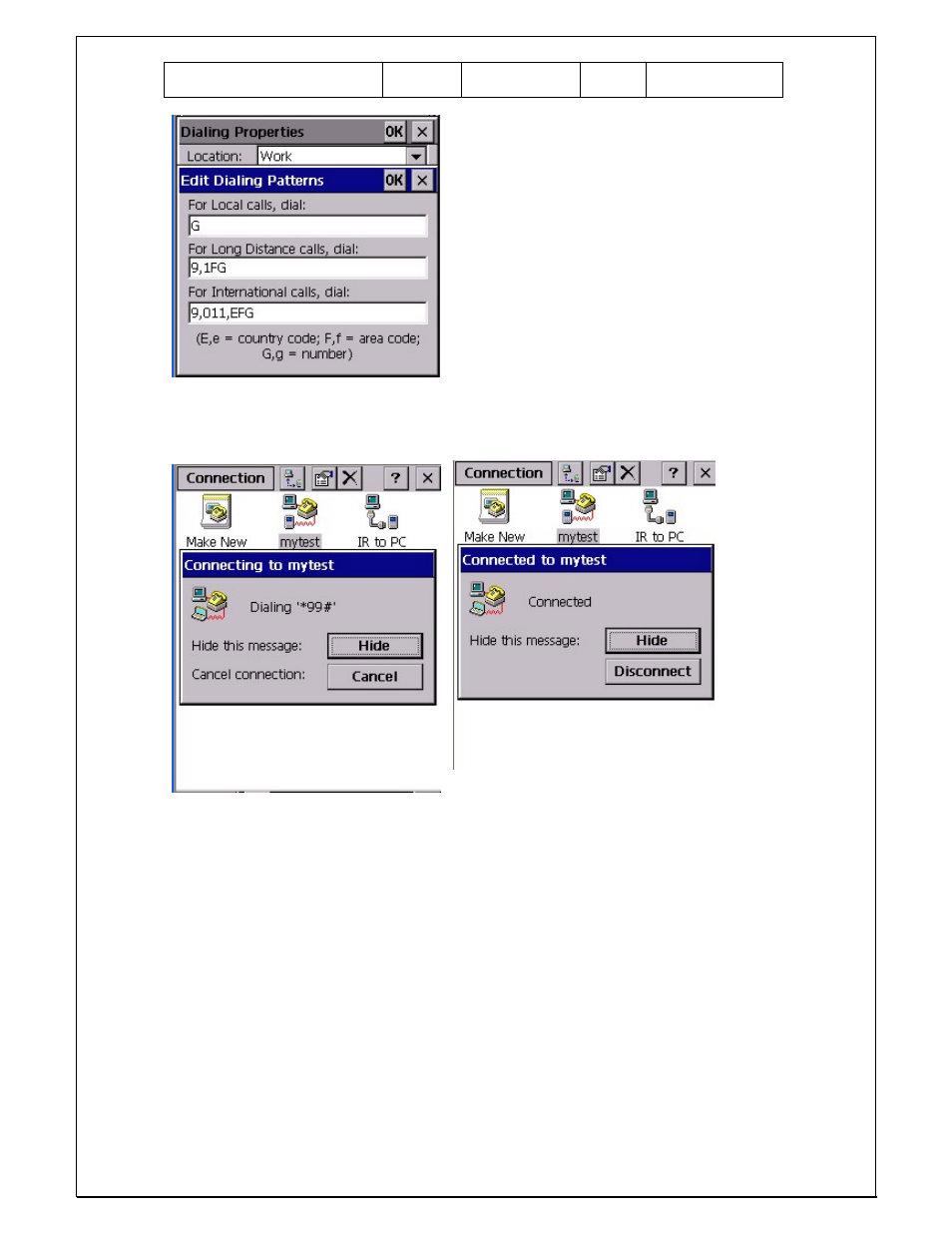 Unitech PA960 User Manual | Page 120 / 144