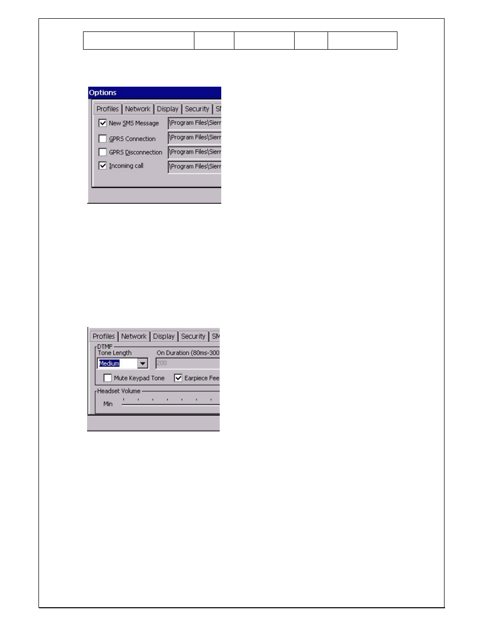 6 gprs – option globe trotter | Unitech PA960 User Manual | Page 132 / 144