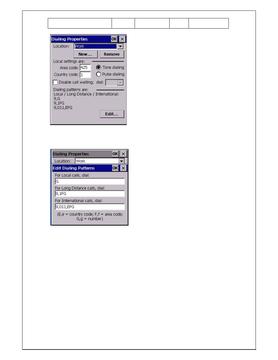 Unitech PA960 User Manual | Page 138 / 144