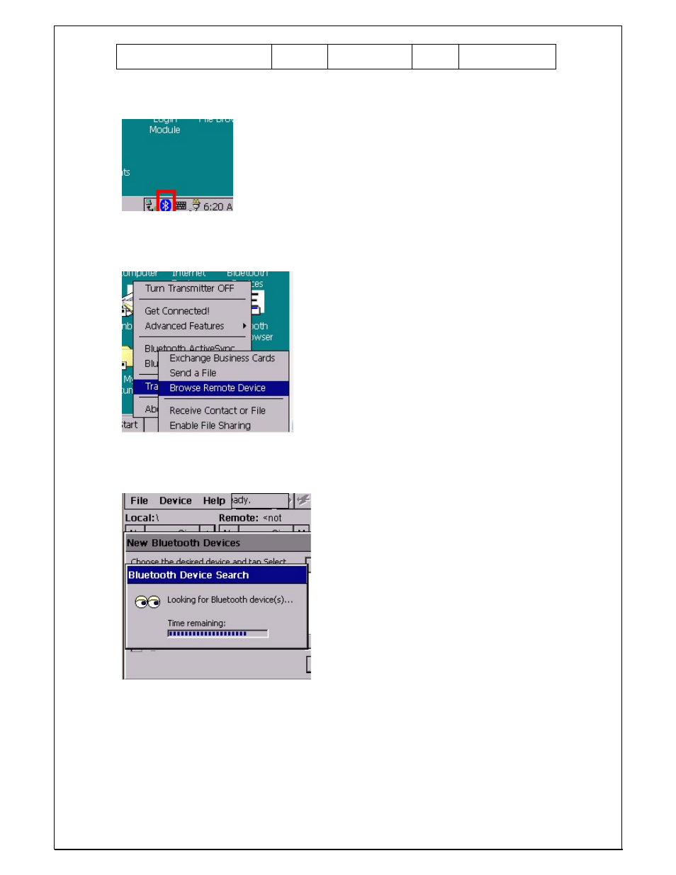 Unitech PA960 User Manual | Page 140 / 144