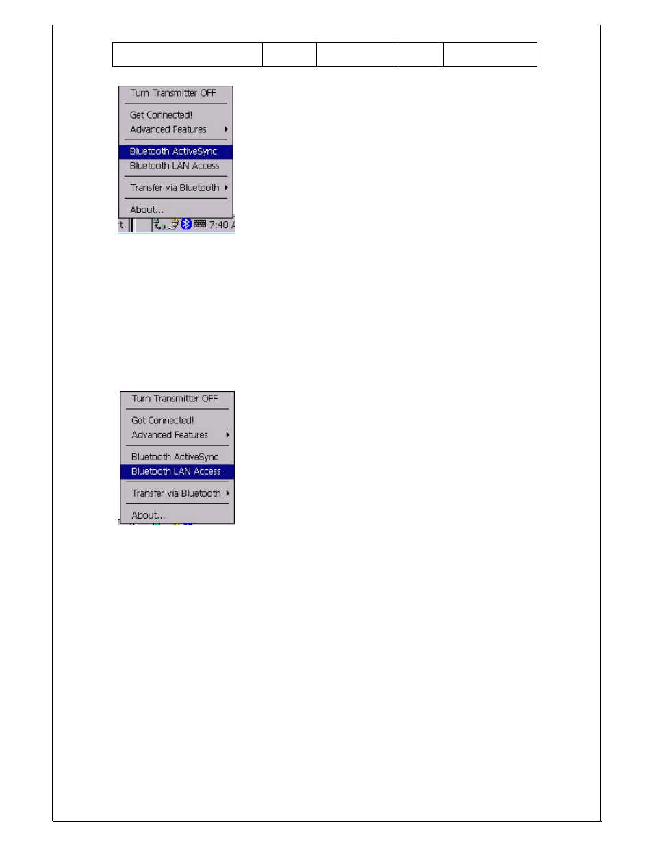 Unitech PA960 User Manual | Page 143 / 144