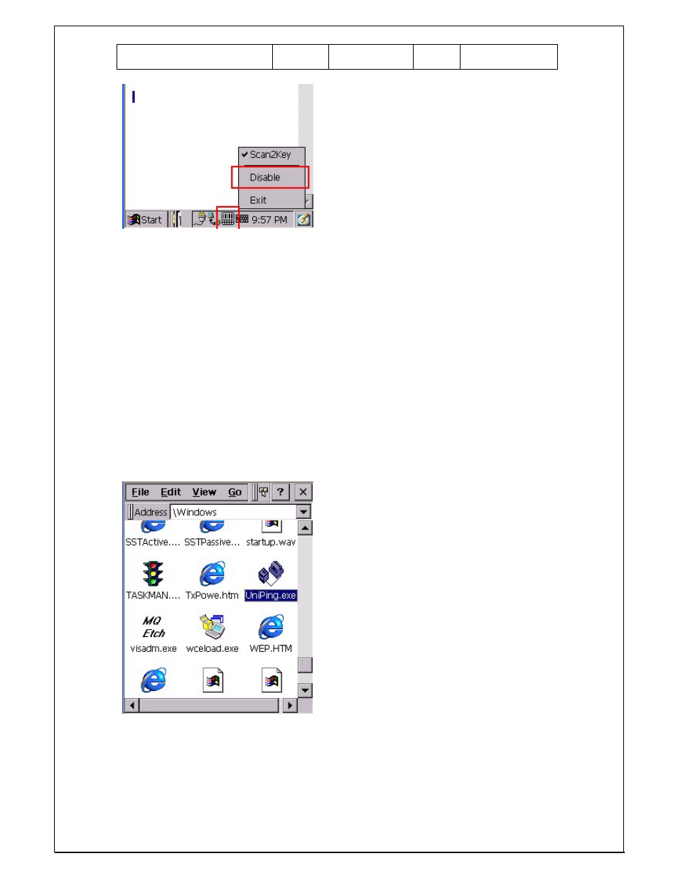 9 uniping | Unitech PA960 User Manual | Page 20 / 144