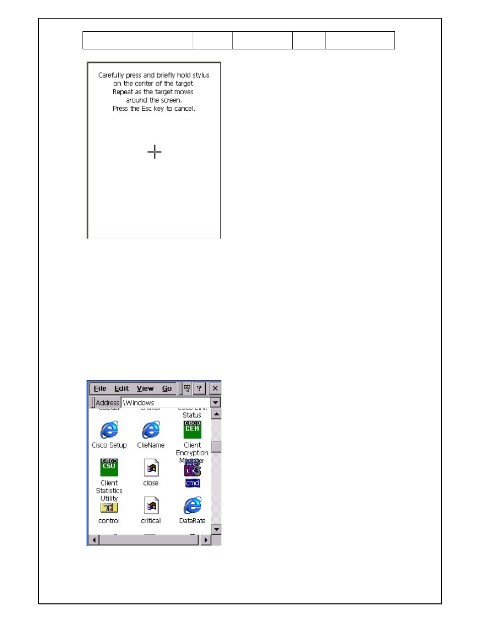 4 ms dos prompt command | Unitech PA960 User Manual | Page 49 / 144