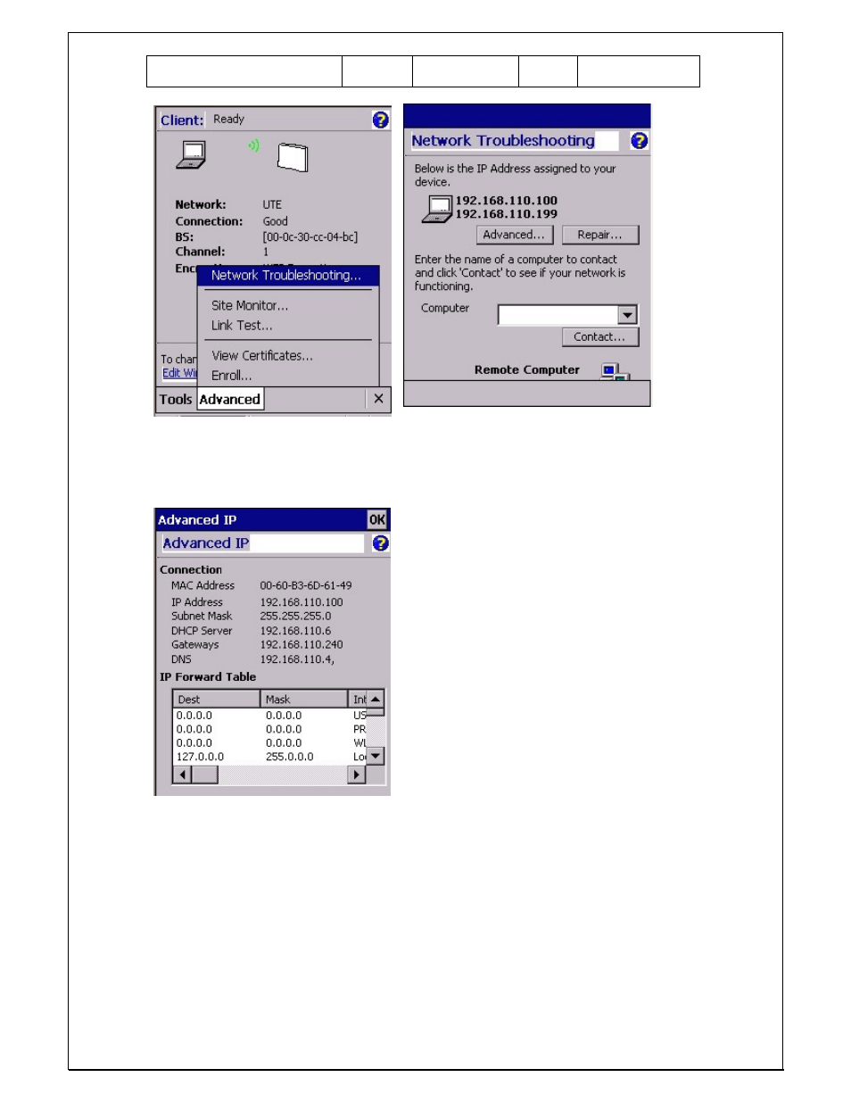 Unitech PA960 User Manual | Page 81 / 144