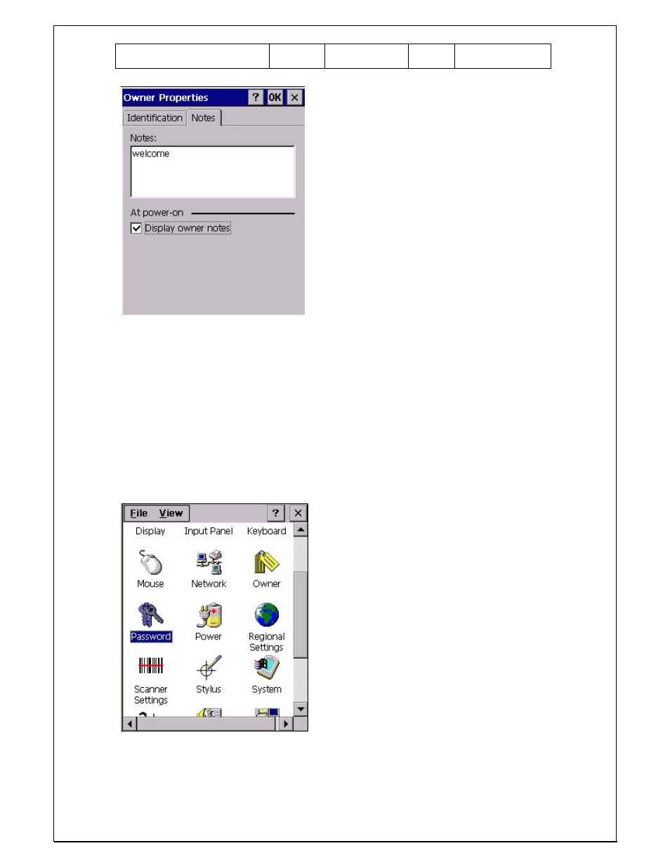 9 password | Unitech PA960 User Manual | Page 99 / 144