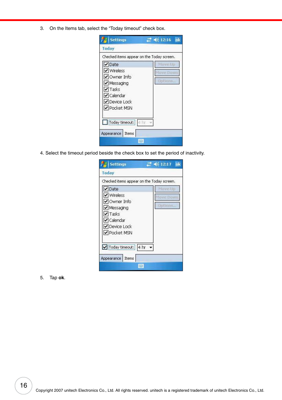 Unitech PA500 User Manual | Page 22 / 84
