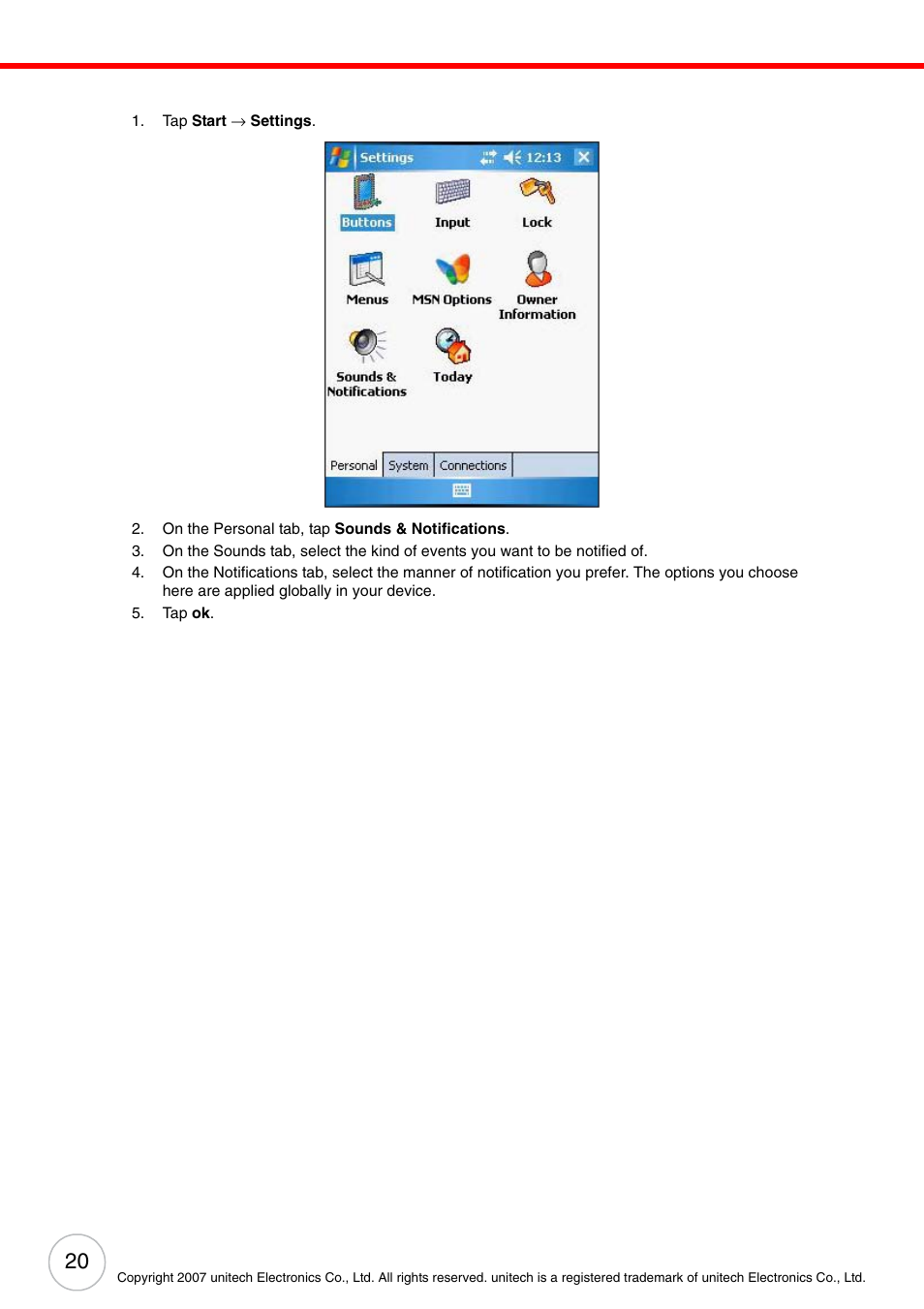 Unitech PA500 User Manual | Page 26 / 84