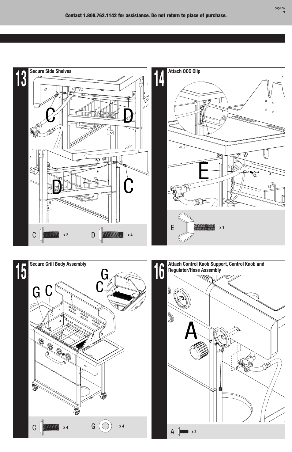 Uniflame GBC940WIR User Manual | Page 7 / 28