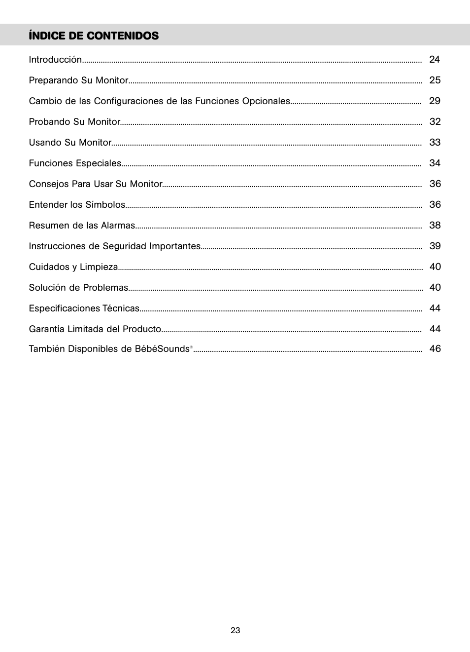 Unisar AC401-2P User Manual | Page 23 / 48