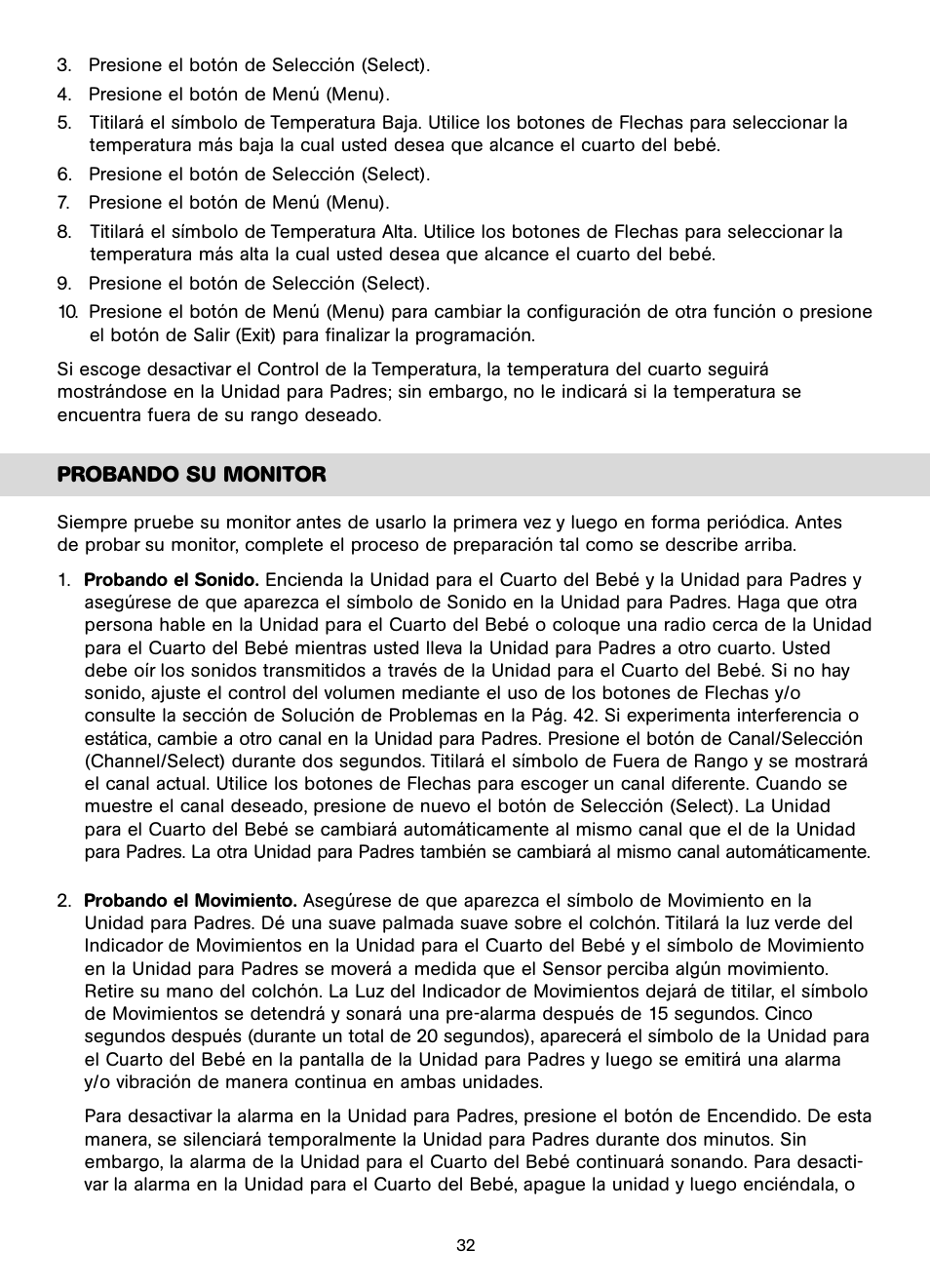 Unisar AC401-2P User Manual | Page 32 / 48