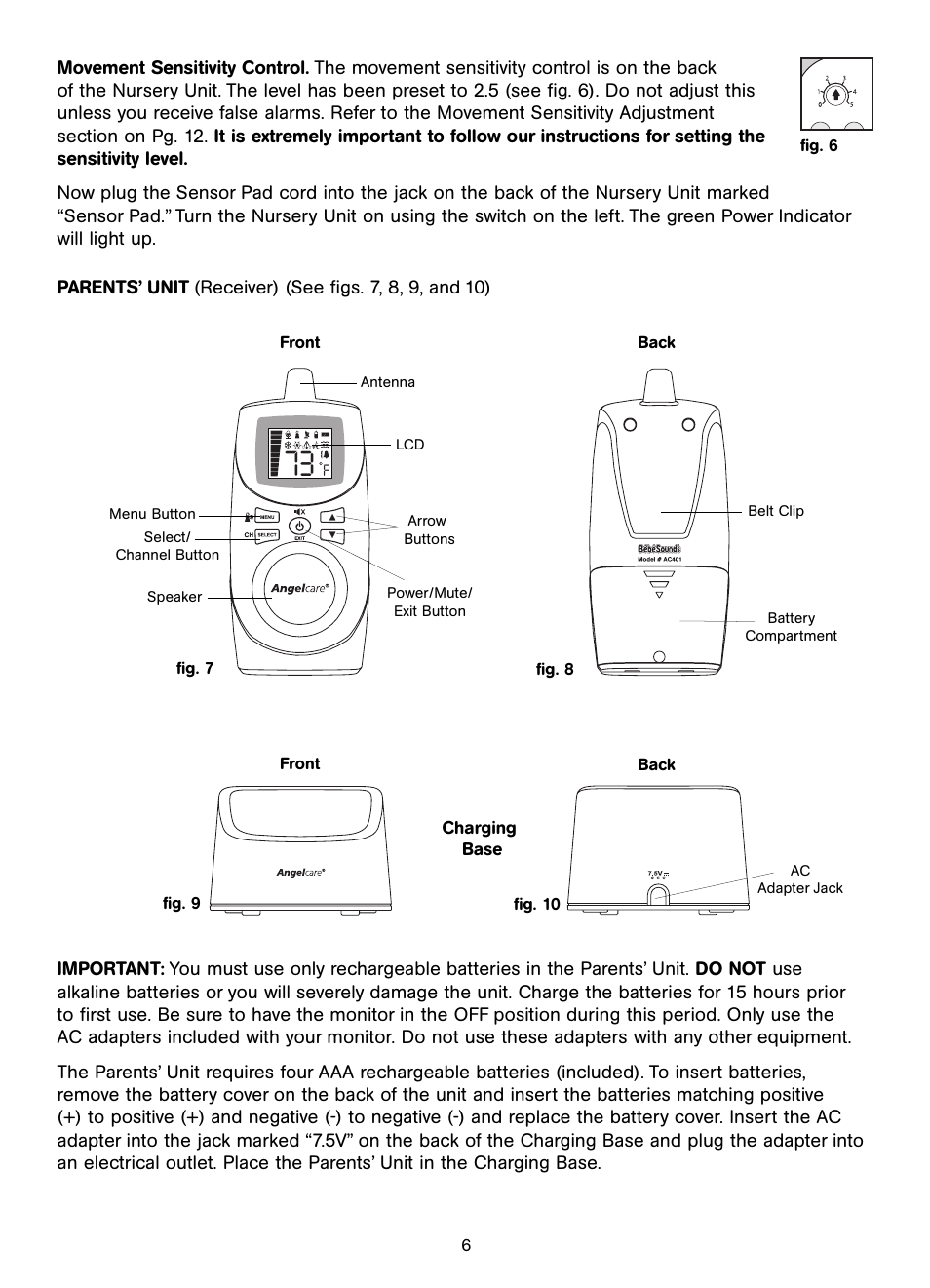 Unisar AC401-2P User Manual | Page 6 / 48