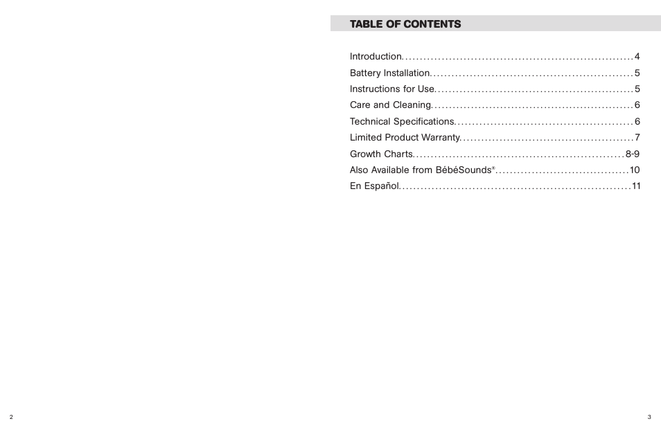 Unisar BR149 User Manual | Page 2 / 11