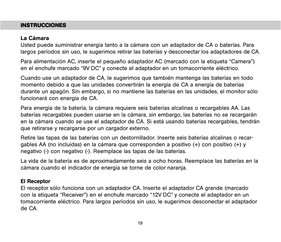 Unisar TV984 User Manual | Page 19 / 32