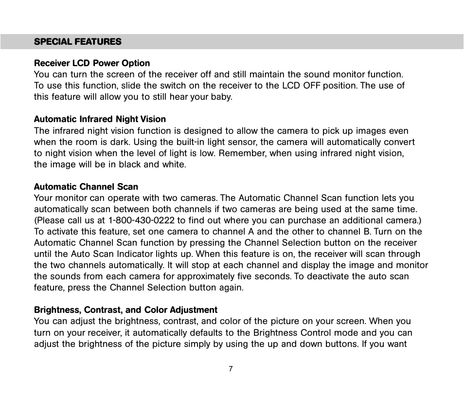 Unisar TV984 User Manual | Page 7 / 32