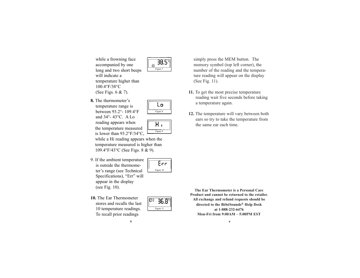 Unisar BR101 User Manual | Page 5 / 9