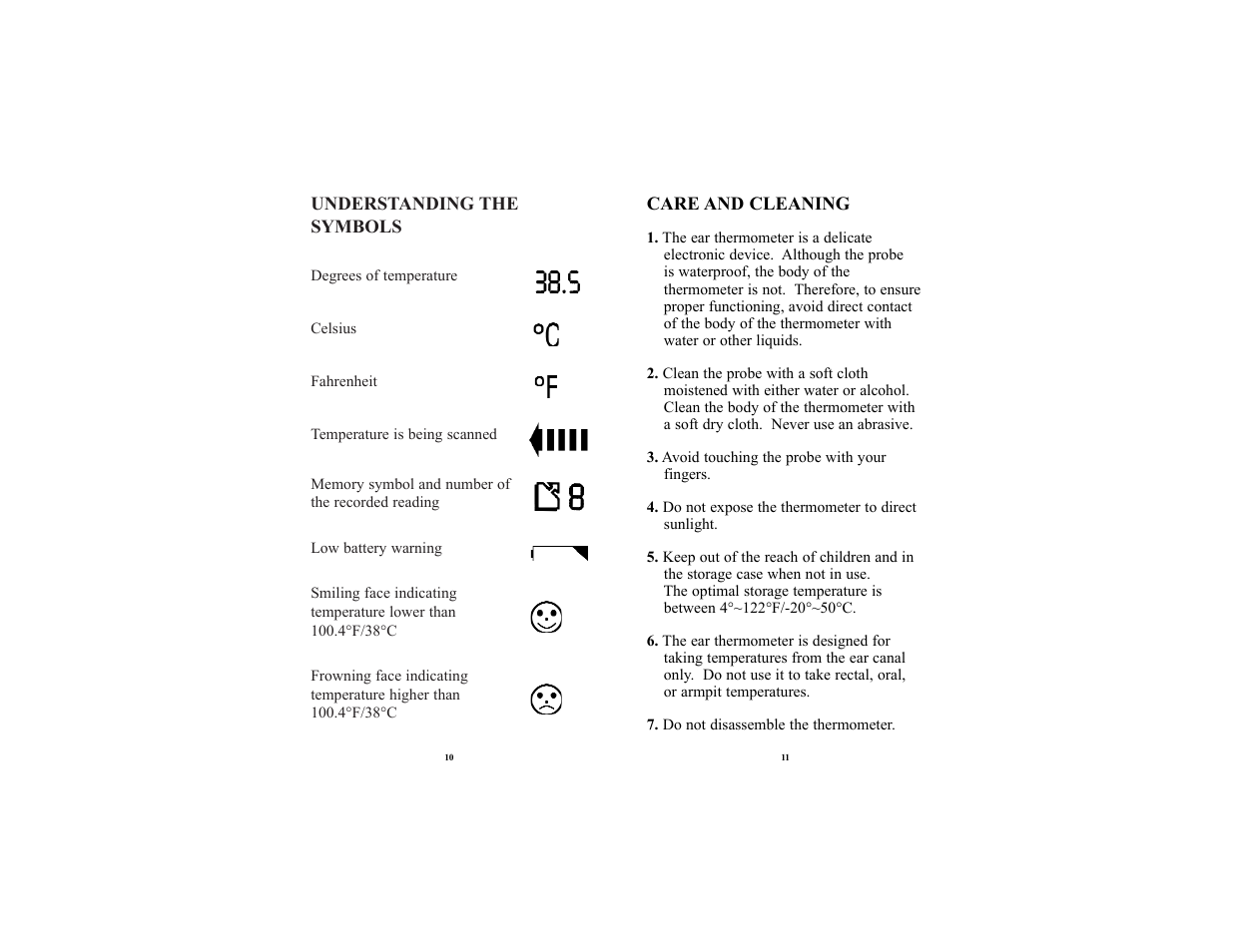 Unisar BR101 User Manual | Page 6 / 9
