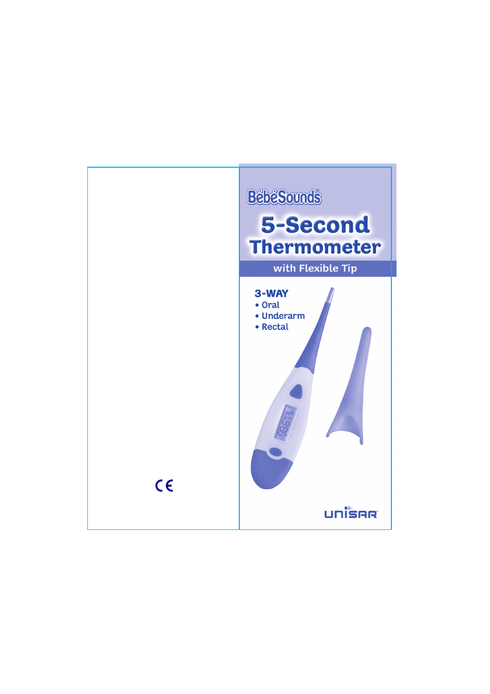 Unisar BEBESOUNDS BR112 User Manual | 8 pages