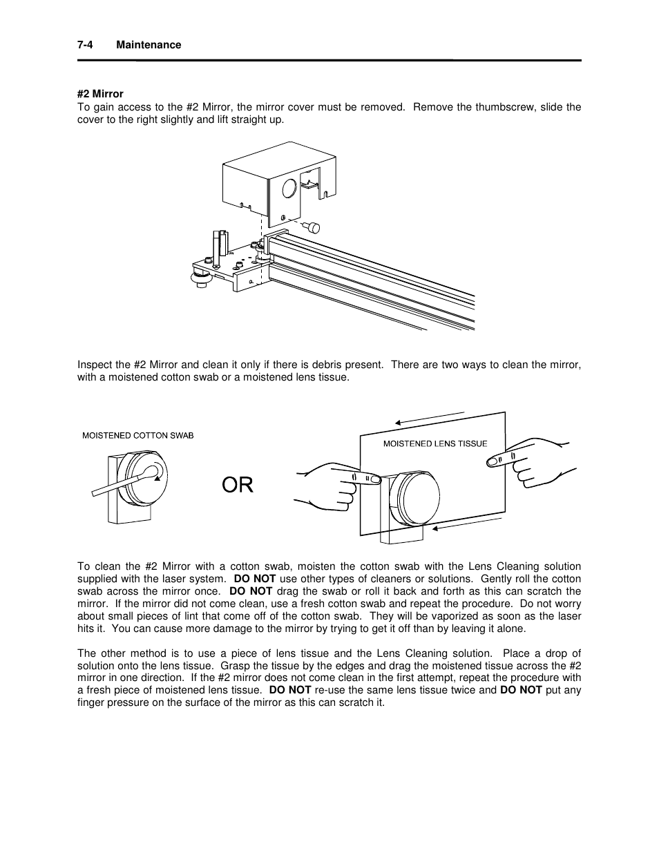 Universal Laser Systems X2-600 User Manual | Page 106 / 121