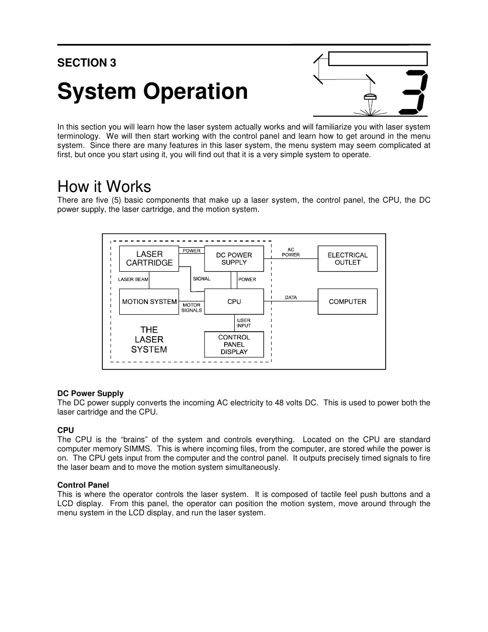 System operation, How it works | Universal Laser Systems X2-600 User Manual | Page 26 / 121