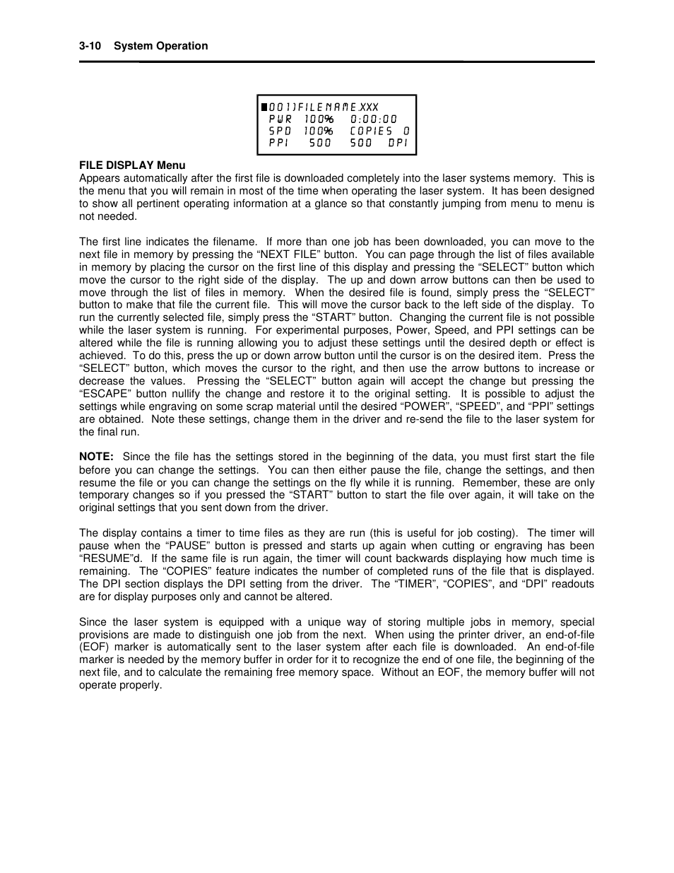 Universal Laser Systems X2-600 User Manual | Page 35 / 121
