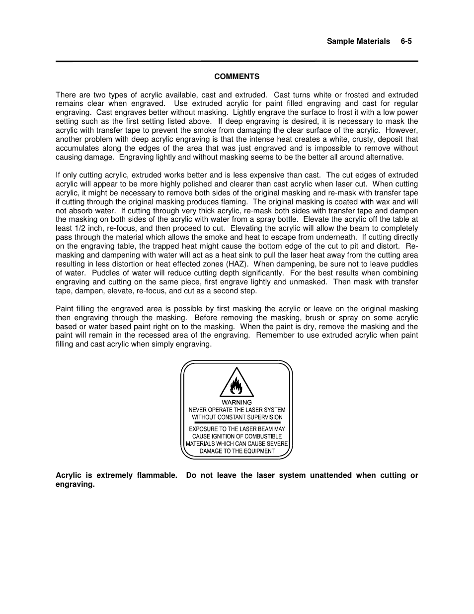 Universal Laser Systems X2-600 User Manual | Page 69 / 121