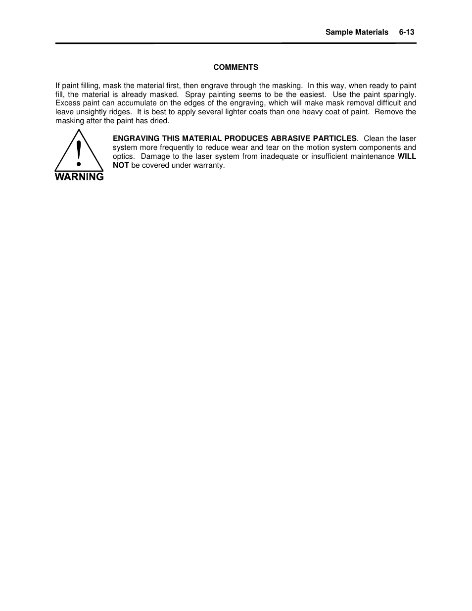 Universal Laser Systems X2-600 User Manual | Page 77 / 121
