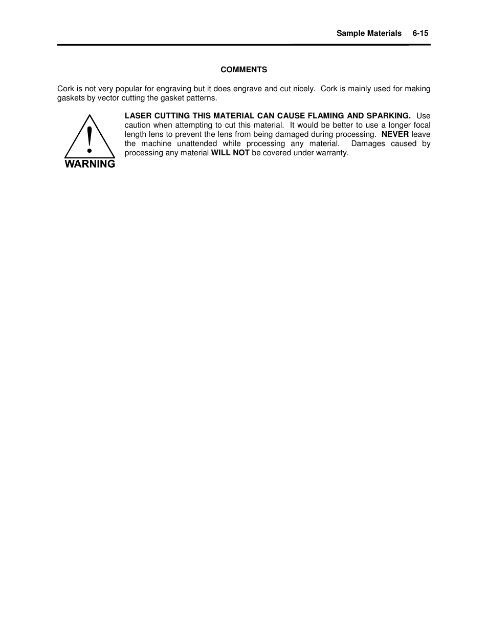 Universal Laser Systems X2-600 User Manual | Page 79 / 121
