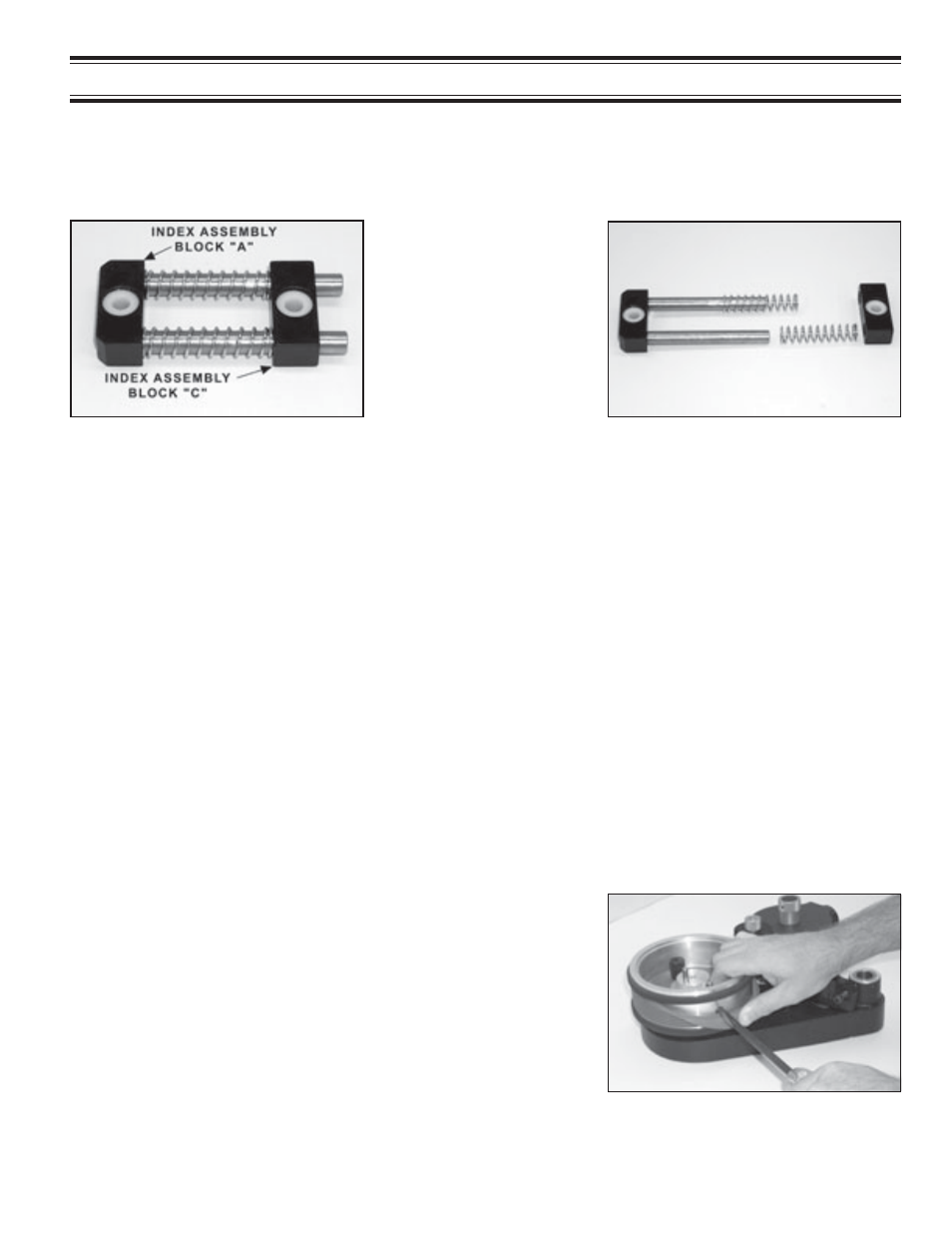 Maintenance, Removing and replacing index block “b | Universal Laser Systems CLP-100NI-NPRT User Manual | Page 35 / 45