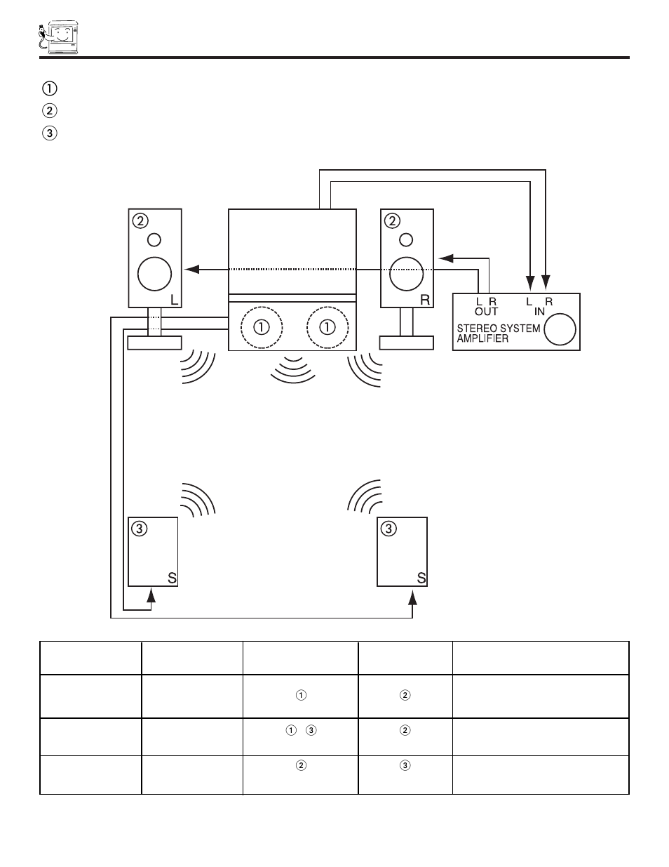 Audio system setup | Ultratec 50DX20B User Manual | Page 16 / 64