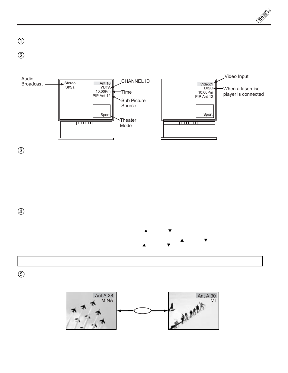 How to use the remote to control your tv | Ultratec 50DX20B User Manual | Page 19 / 64