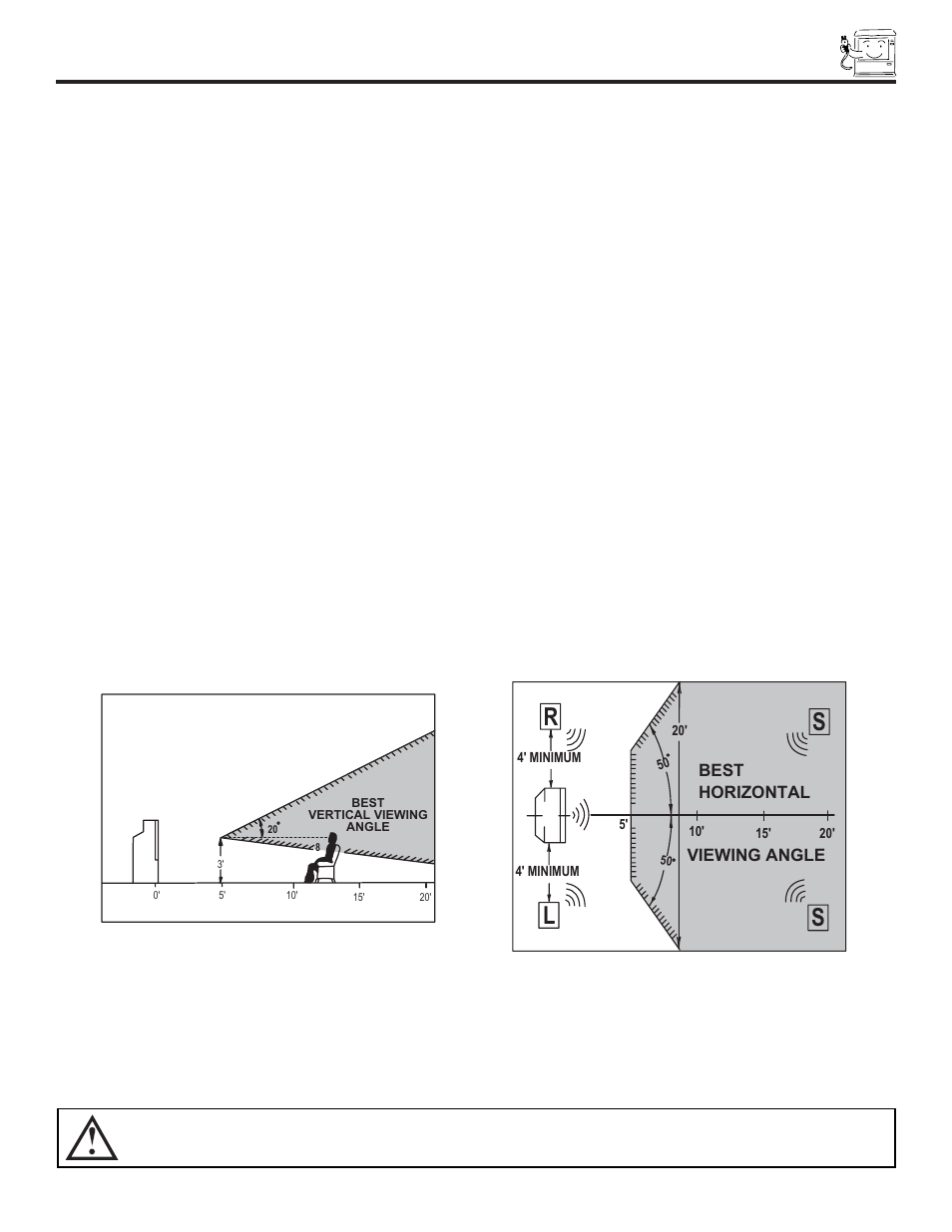 How to set up your new hitachi projection tv, Sl r | Ultratec 50DX20B User Manual | Page 5 / 64