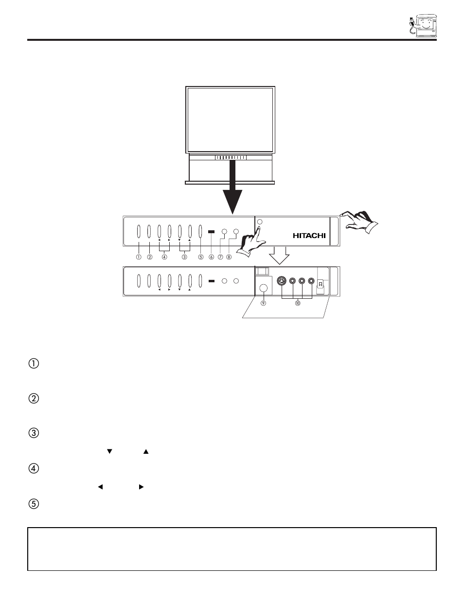 Front panel controls, Front view | Ultratec 50DX20B User Manual | Page 7 / 64