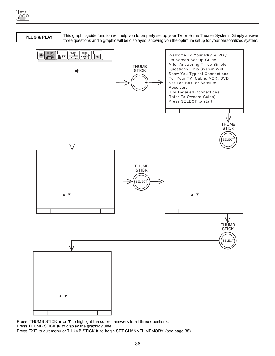 Set up | Ultratec 43FDX10B User Manual | Page 36 / 68