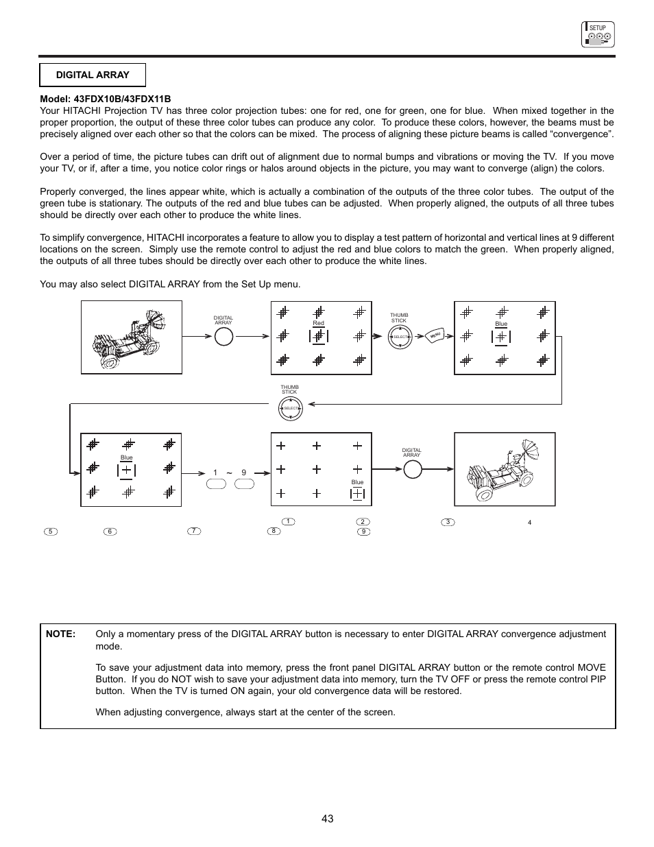 Set up | Ultratec 43FDX10B User Manual | Page 43 / 68