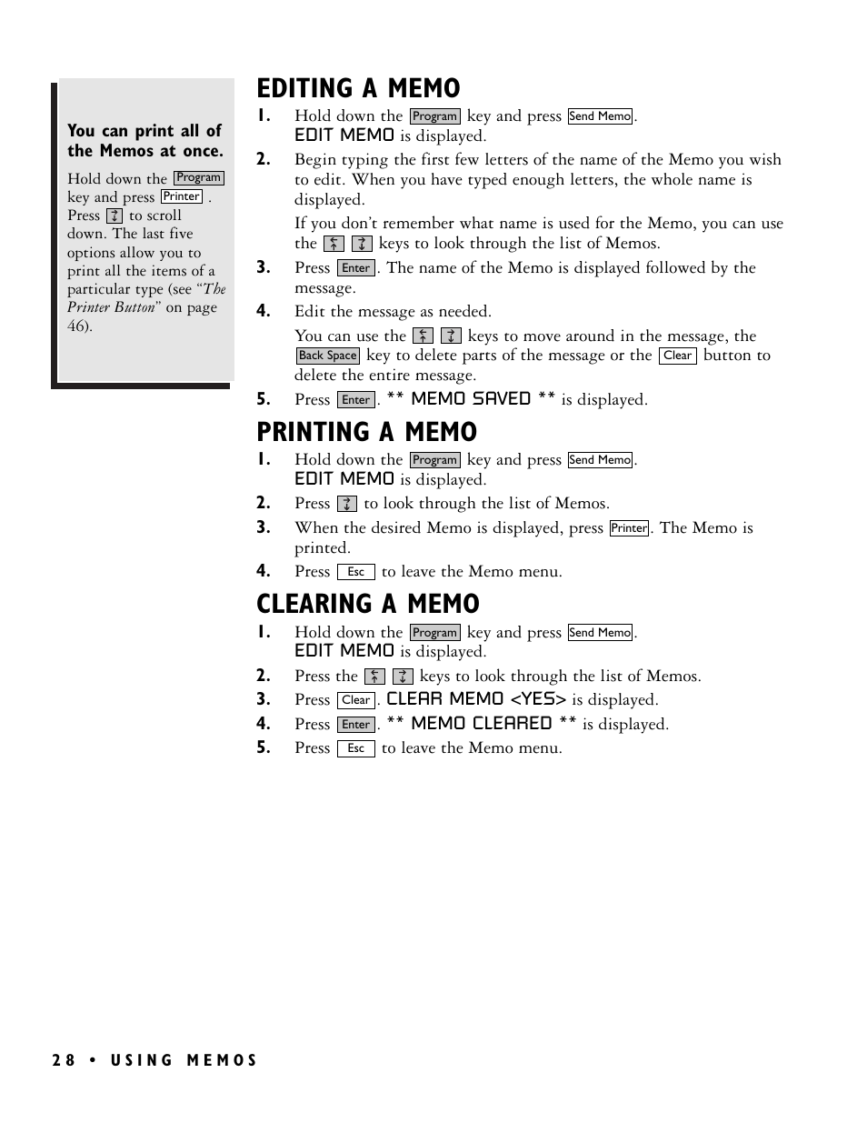 Ultratec PRO80TM User Manual | Page 34 / 70