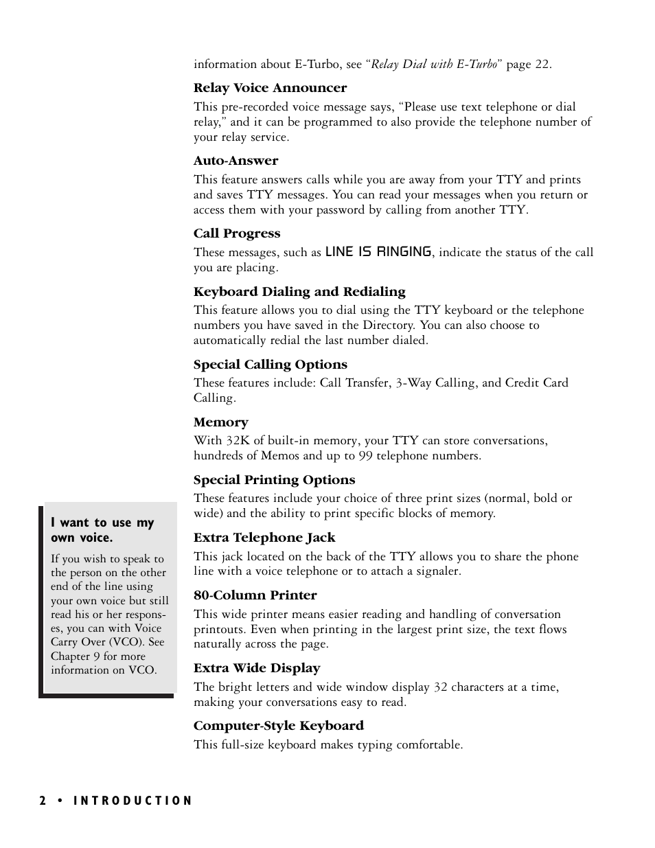 Ultratec PRO80TM User Manual | Page 8 / 70