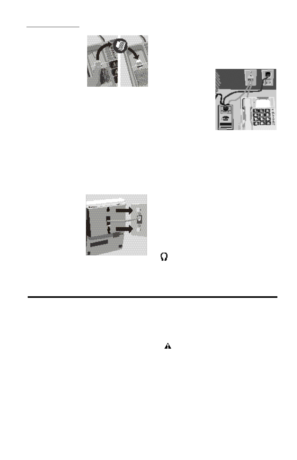 Calling & answering, Connecting an external signaler, Connecting a headset receiver | Placing a call, Answering a call | Ultratec CRYSTALTONE 305-009901 User Manual | Page 7 / 16