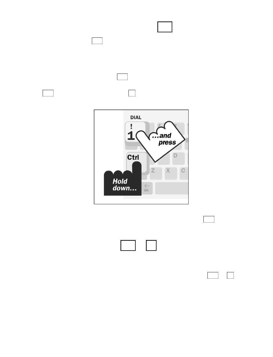 About the control key, About the clock | Ultratec 4425 User Manual | Page 14 / 96
